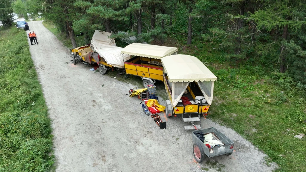 Paardenkoets in Zwitserse Alpen op hol: 1 dode en 12 gewonden
