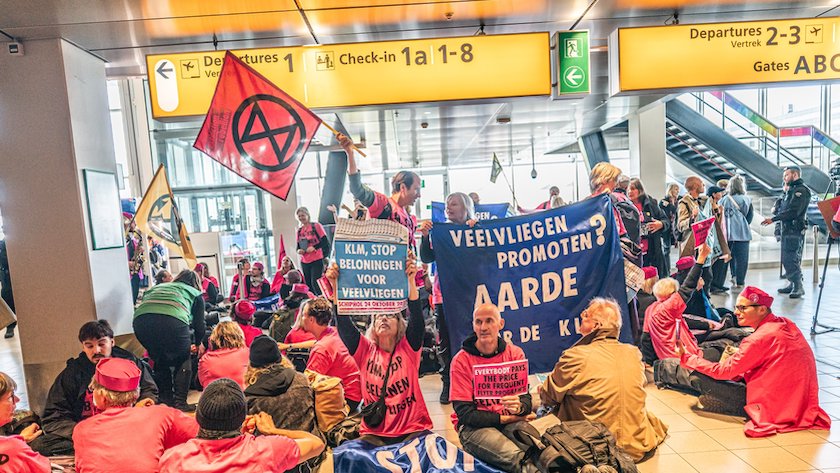 Brussels nieuwe klimaatplan is tegelijkertijd een opsteker voor onder meer KLM. Hoe zit dat?