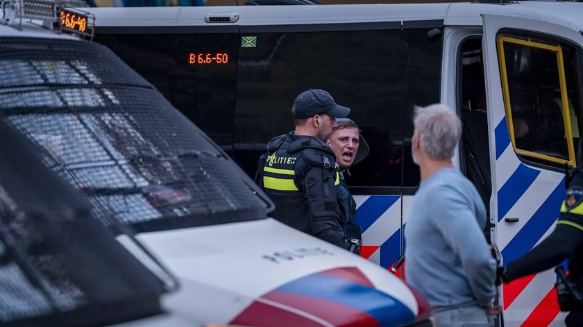Politierechter veroordeelt drie mannen voor rellen Malieveld