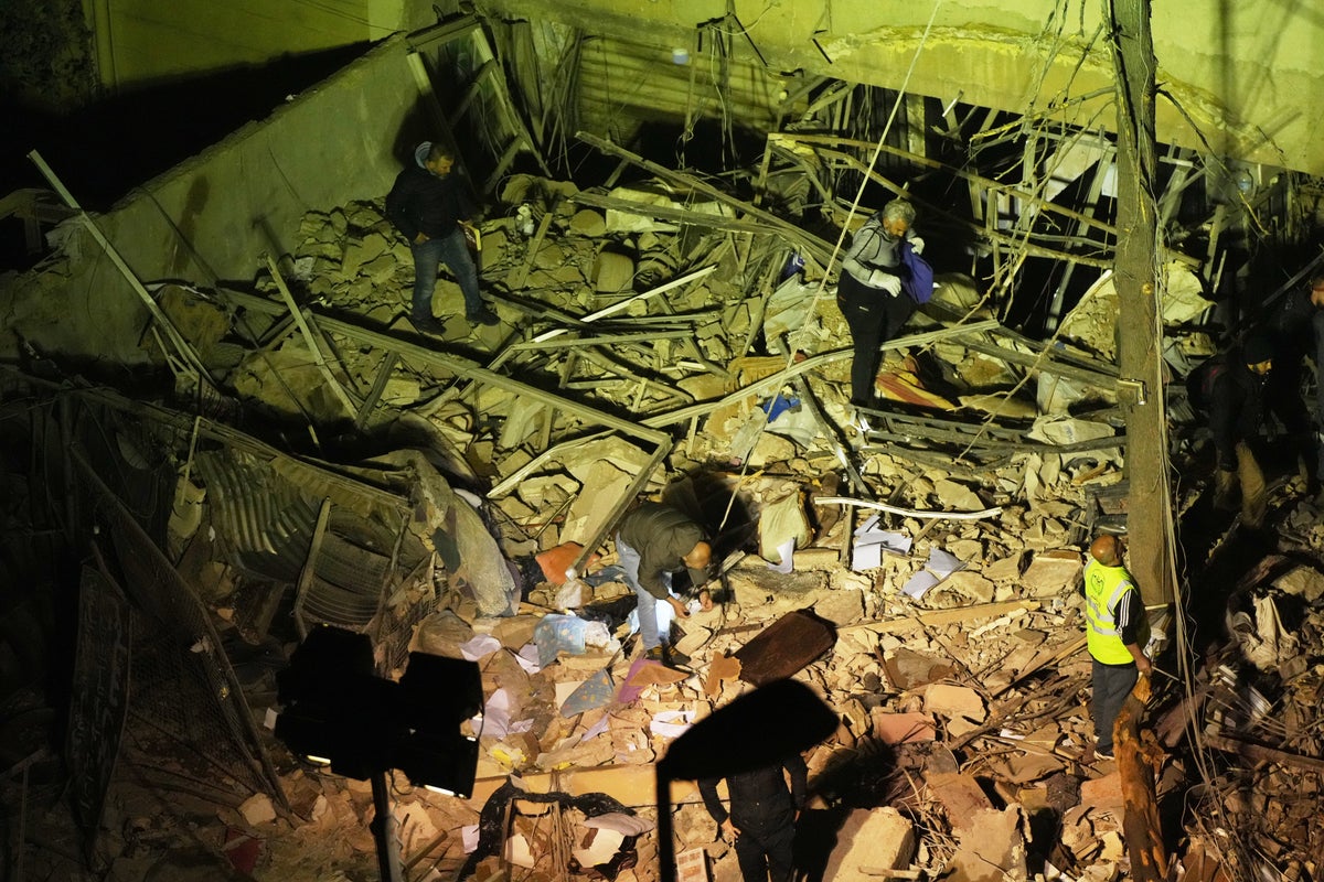 Iran-US war latest: Israel launches strike on Beirut while US says it has attacked Iranian ship