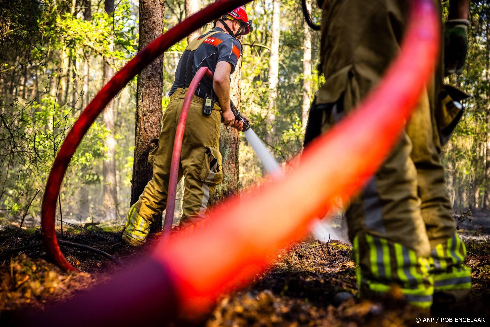 Natuurbrandrisico ook in noordoosten van Nederland opgeschaald
