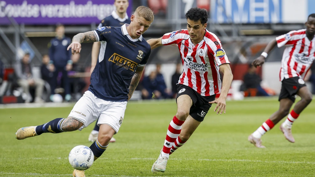Sparta en Go Ahead spelen gelijk op Kasteel in strijd om play-offticket