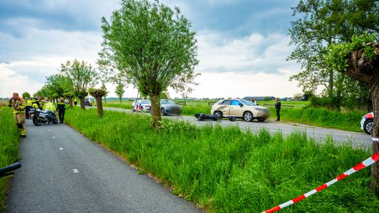 Motorrijder om het leven gekomen na aanrijding
