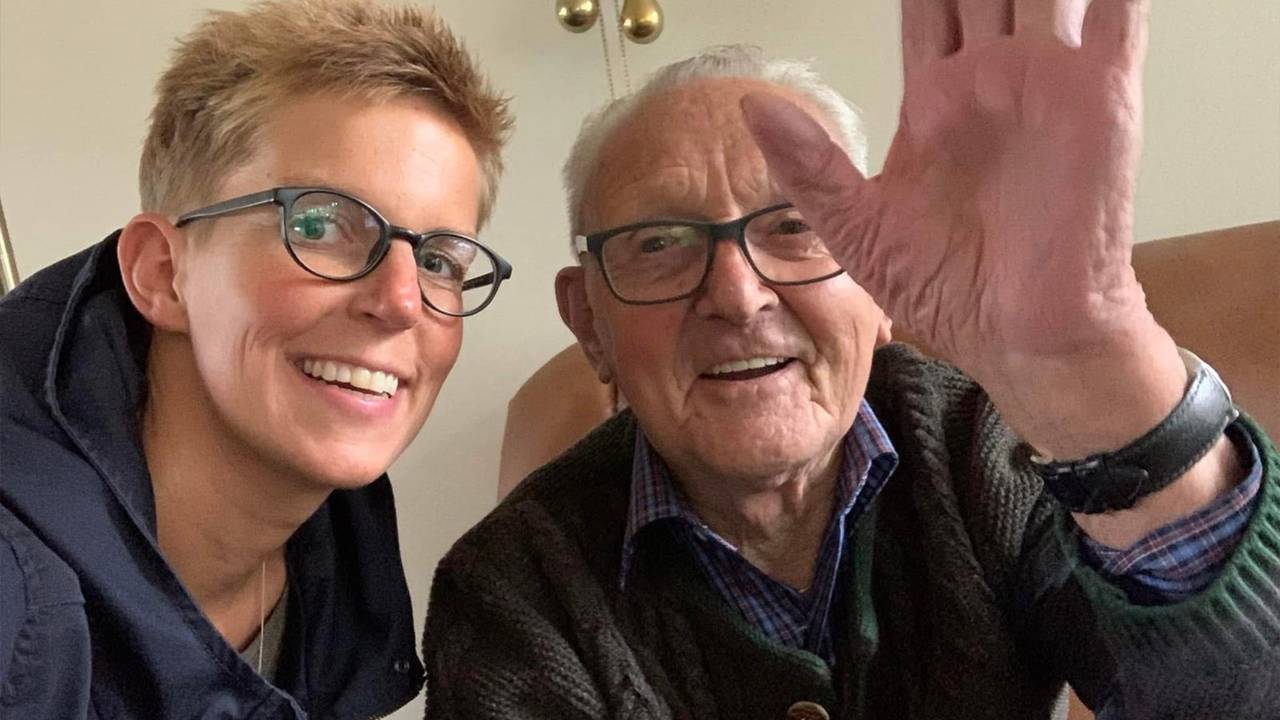 Christel en opa Toon waren beste vrienden: 'Bij hem voelde ik me thuis'