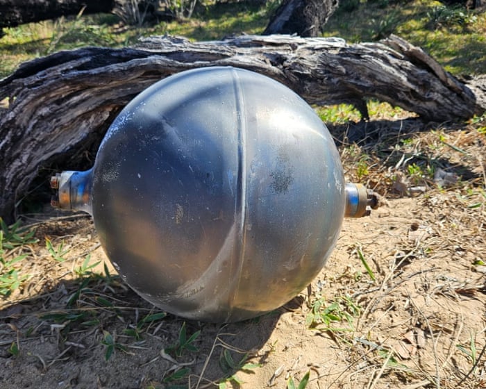 Mysterious debris found on Queensland beaches could be ‘space balls’ – and may contain toxic rocket fuel