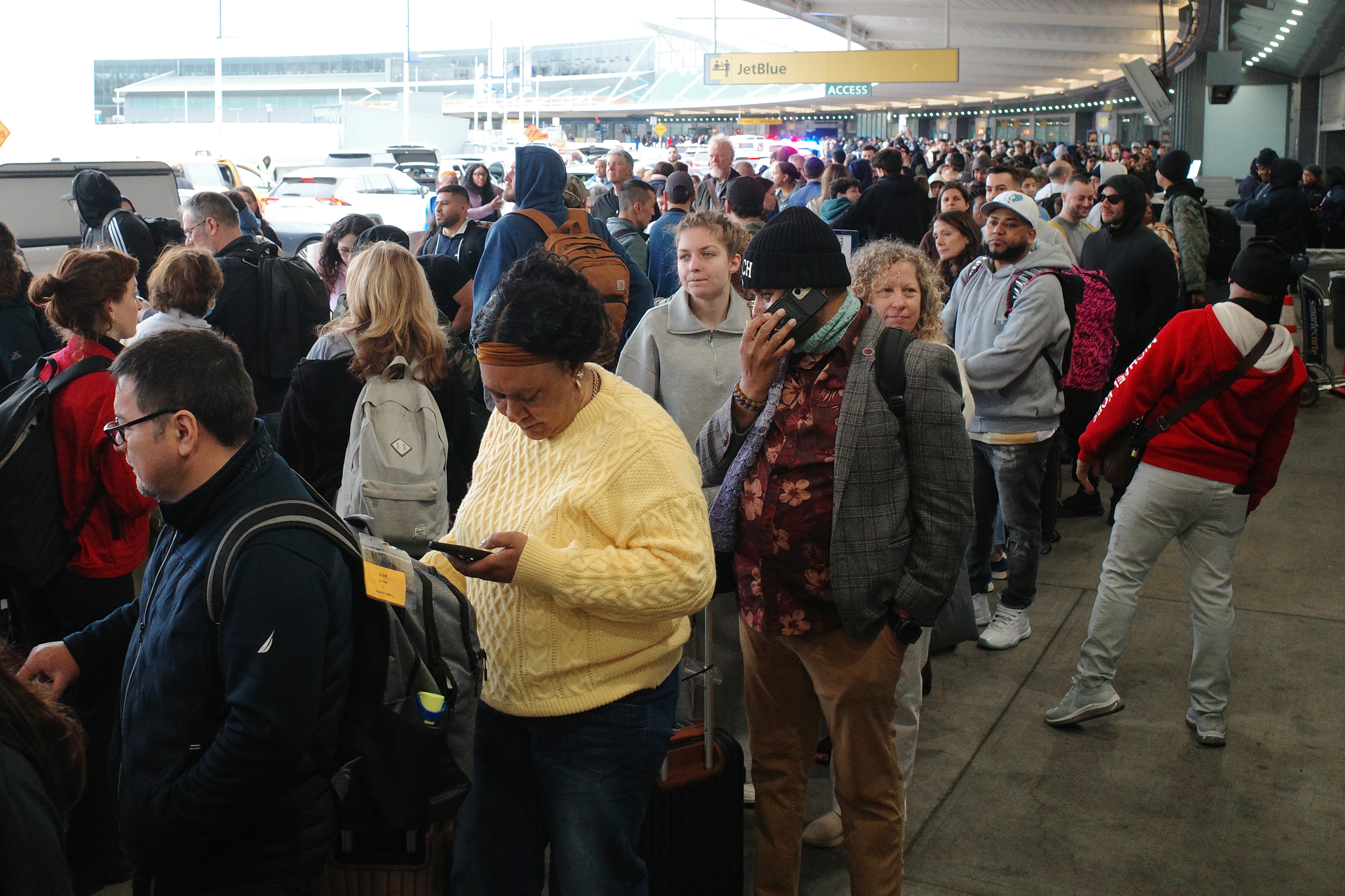 Stuck in a long TSA line? Here are some strategies if you need to rebook your flight