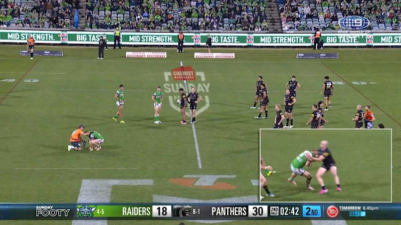 Horsburgh concusses himself with head first tackle