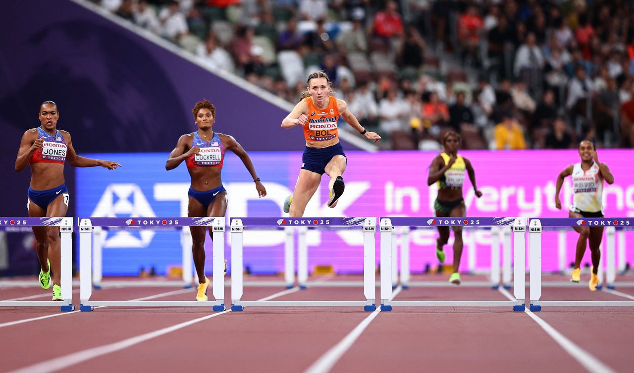 Femke Bol, met haar ijzeren discipline, is opnieuw wereldkampioen op de 400 meter horden: ‘Ik ben er eigenlijk altijd als het moet’