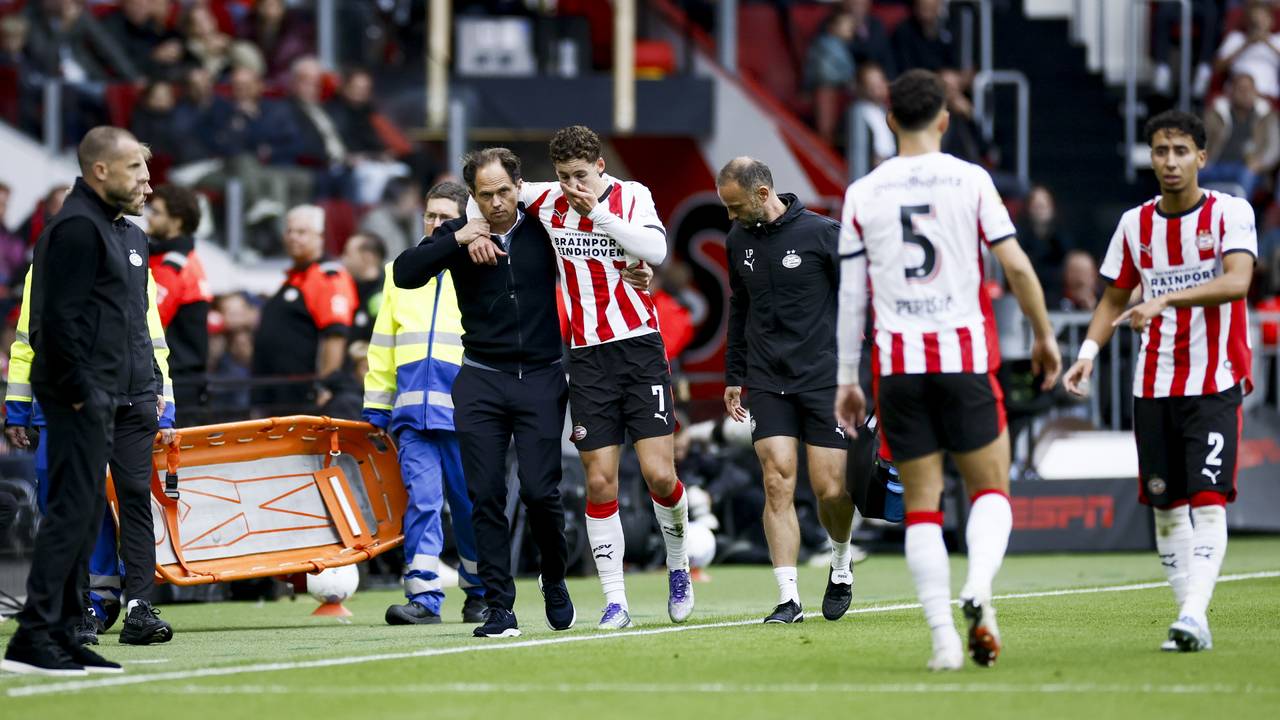 Zware blessure voor Ruben van Bommel: 'Ziet er niet goed uit'