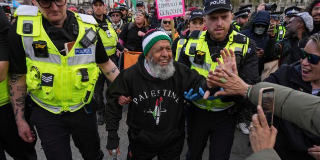 Over 500 arrested at London rally in support of the banned group Palestine Action