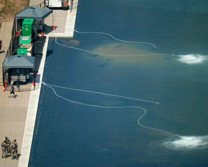 Trump says DC reflecting pool repairs may not be done in time for 4 July