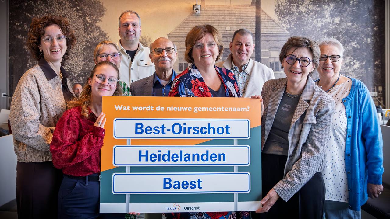 Welke wordt het? Dit zijn de 3 opties voor de nieuwe gemeentenaam