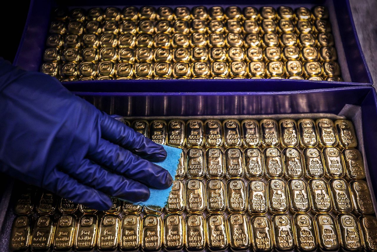 Goudprijs stijgt naar recordhoogte, en het eind lijkt nog niet in zicht