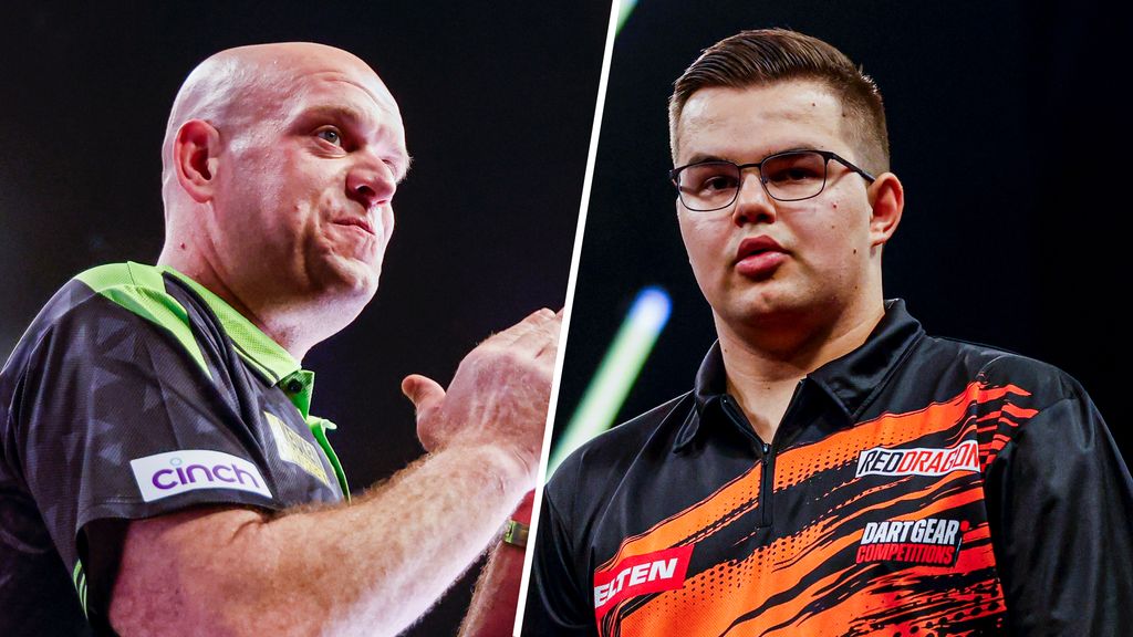 Van Gerwen en Van Veen snel klaar tijdens Premier League in Rotterdam