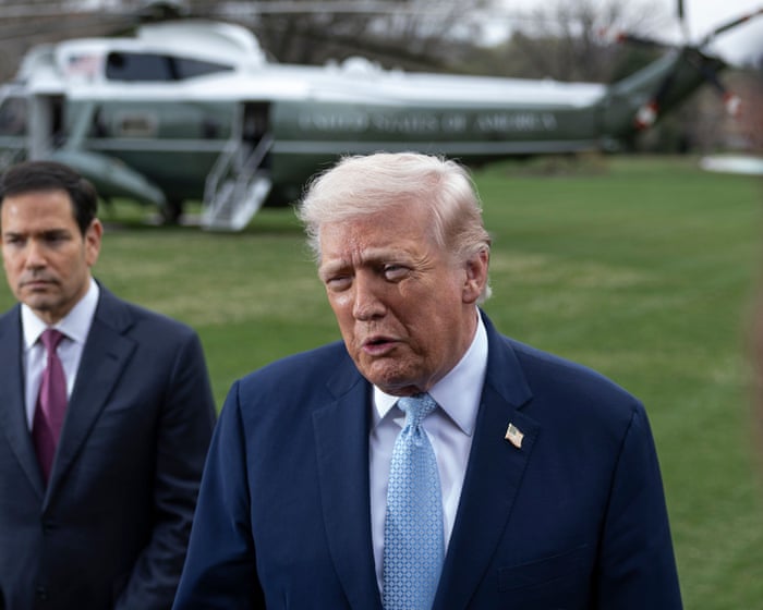 Donald Trump ‘very surprised’ Australia declined to send troops to strait of Hormuz amid fuel crisis