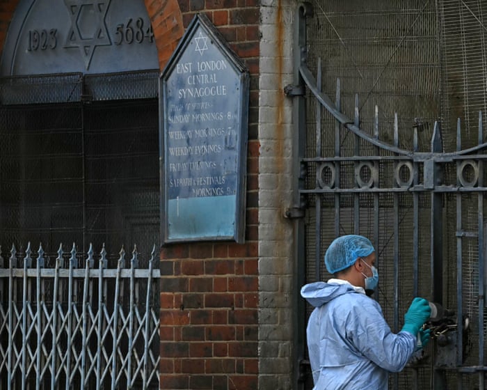 Two arrested over arson attack at former synagogue in east London