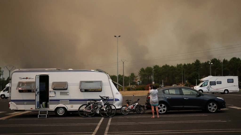 Ruim 20.000 mensen geëvacueerd vanwege natuurbrand in Zuidwest-Frankrijk