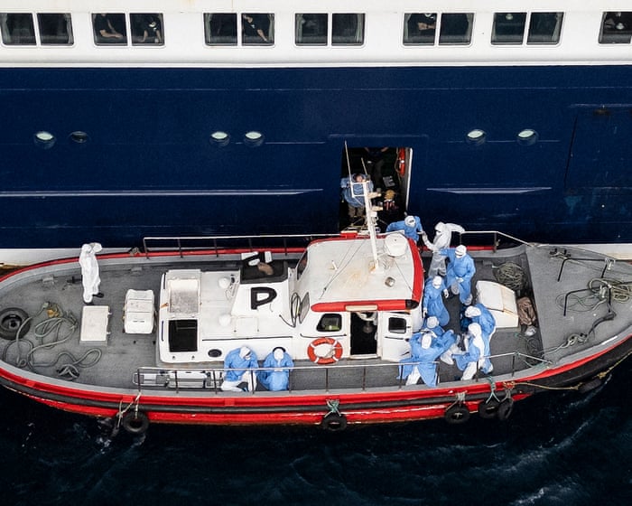 Three evacuated from hantavirus-hit ship as Spain says vessel can dock
