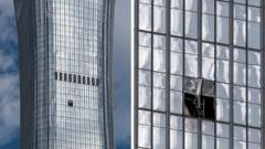 A plane crashed into a tower in Beijing but China is not saying what happened