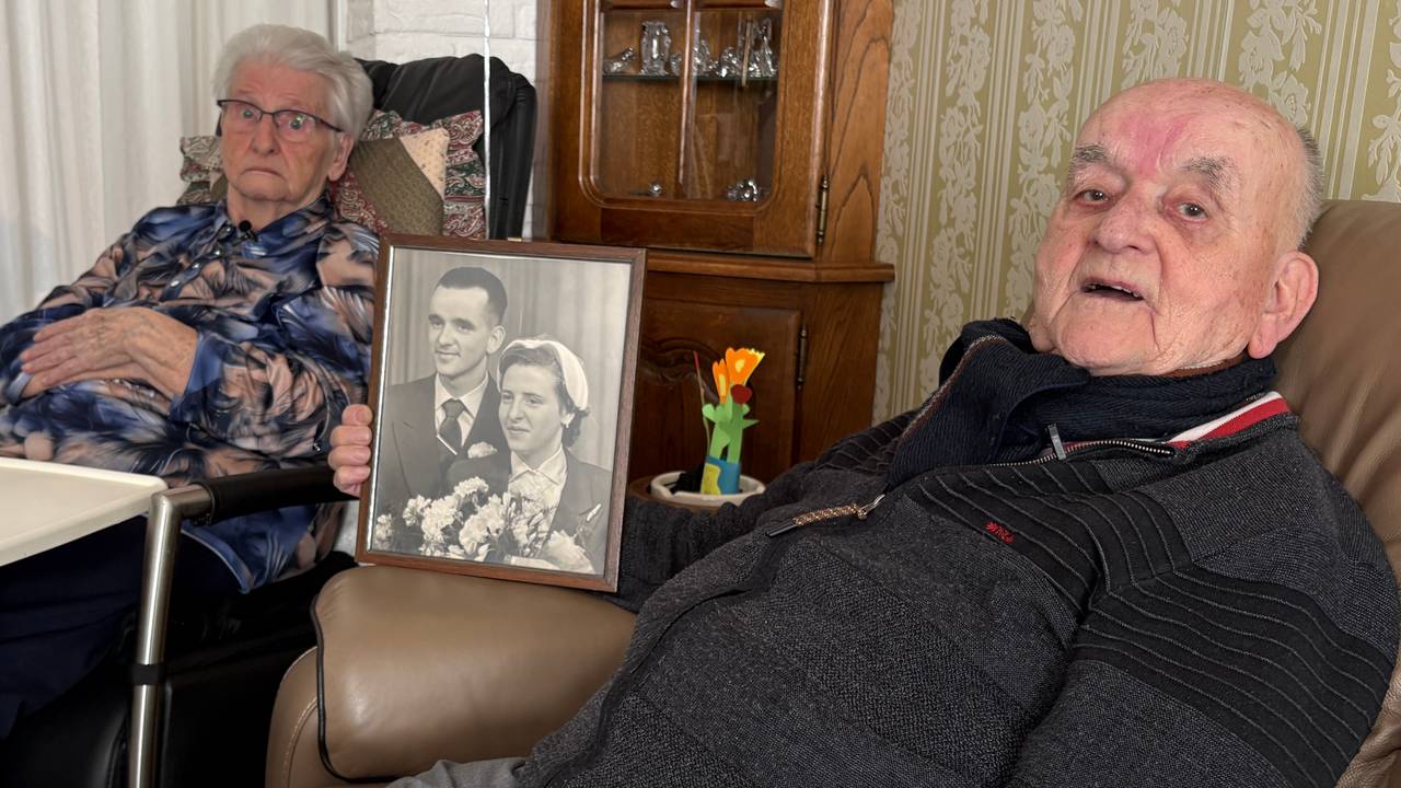 Piet en Leny zijn 70 jaar getrouwd: 'Het is geven en nemen'