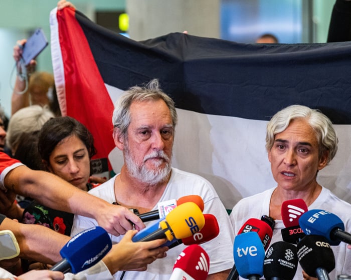 Gaza flotilla members allege beatings and insults in Israeli detention