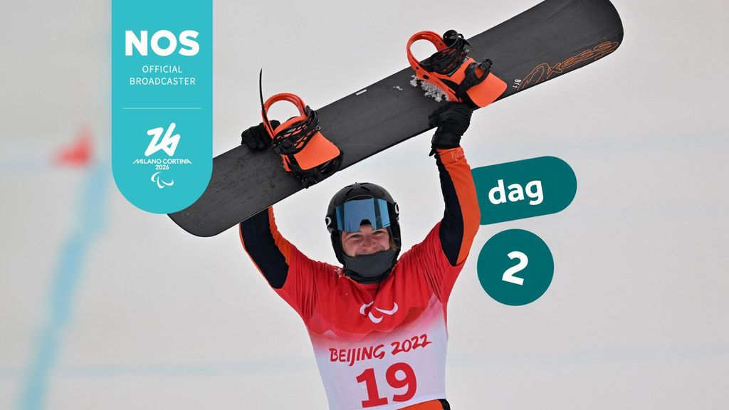 Paralympische Winterspelen vandaag: pakt snowboarder Vos tweede medaille?
