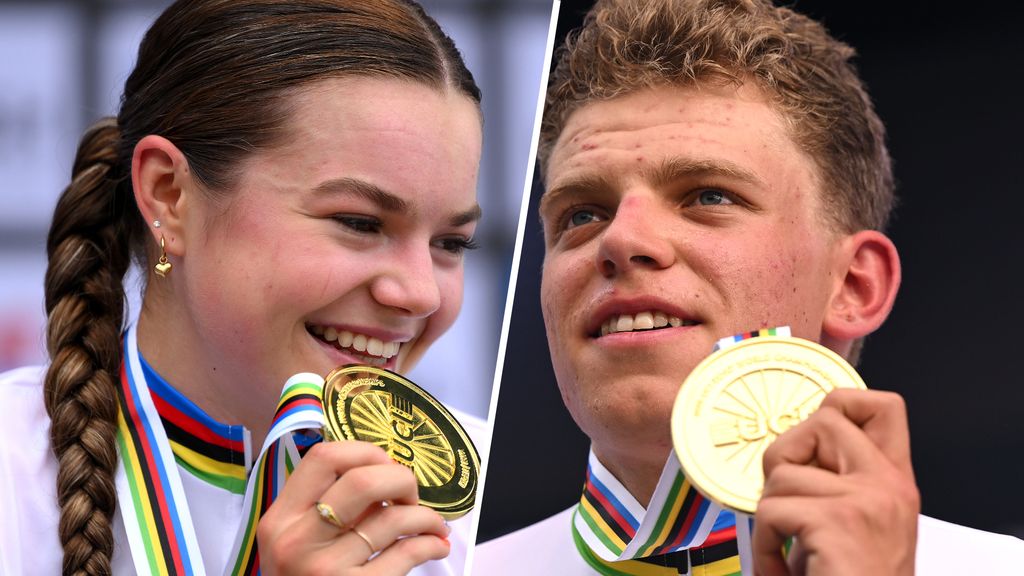 Arens en Mouris (18) winnen wereldtitel tijdrijden bij de junioren