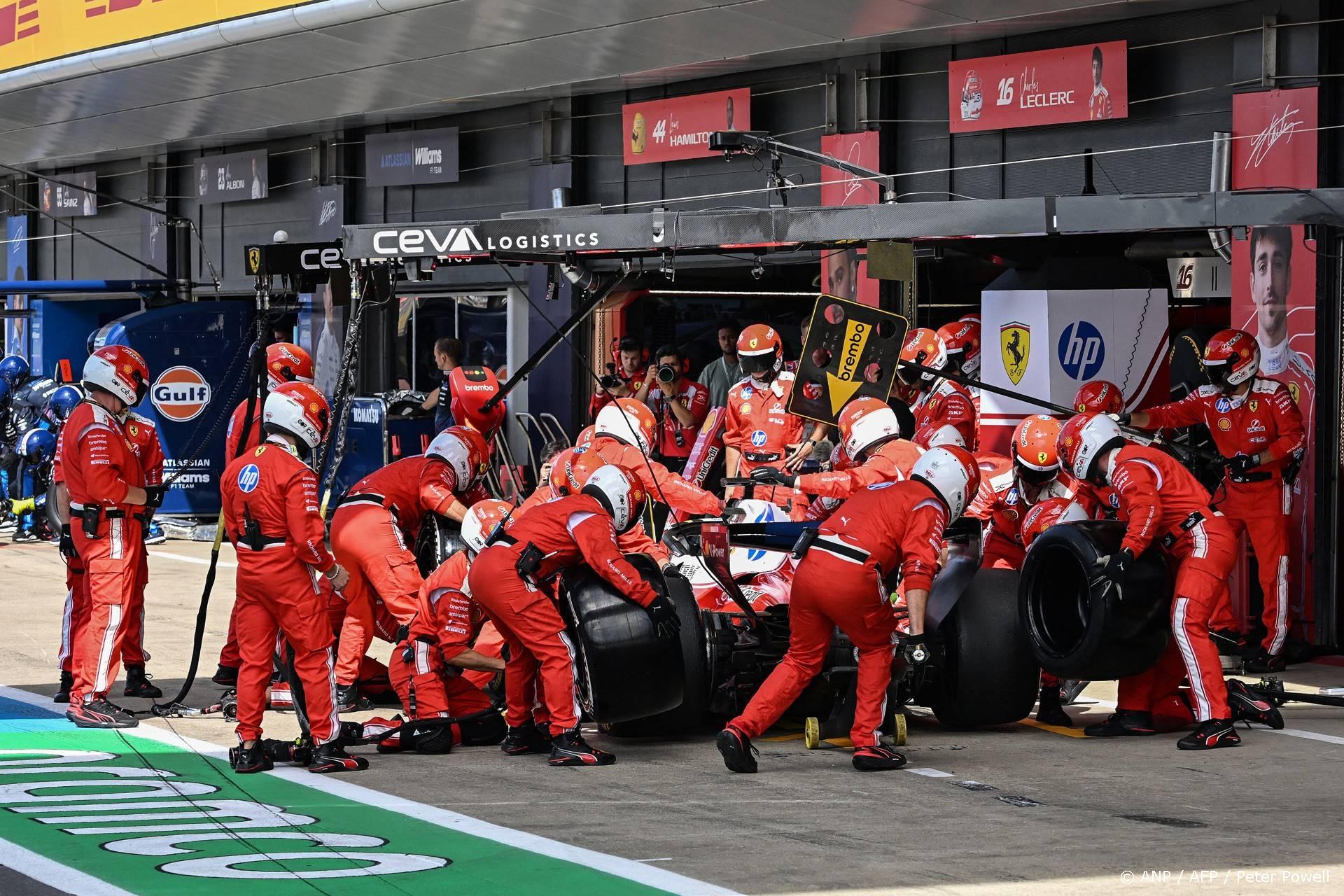 Leclerc wint GP Groot-Brittannië, Verstappen valt in slotfase uit