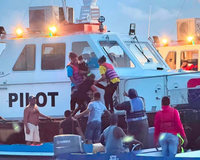 Dozens missing after passenger ferry sinks off coast of Guyana