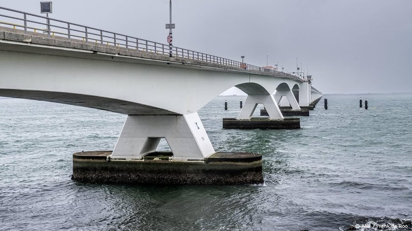 Zeelandbrug komend weekend al open, onderhoudswerk eerder klaar