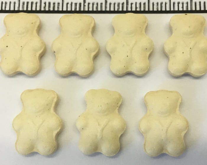 Highly potent synthetic opioids found in teddy bear-shaped pills linked to a death in Queensland