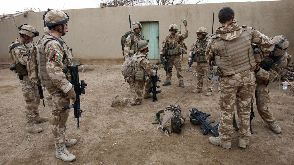 Trump prijst Britse militairen na leugens over Afghanistan-missie