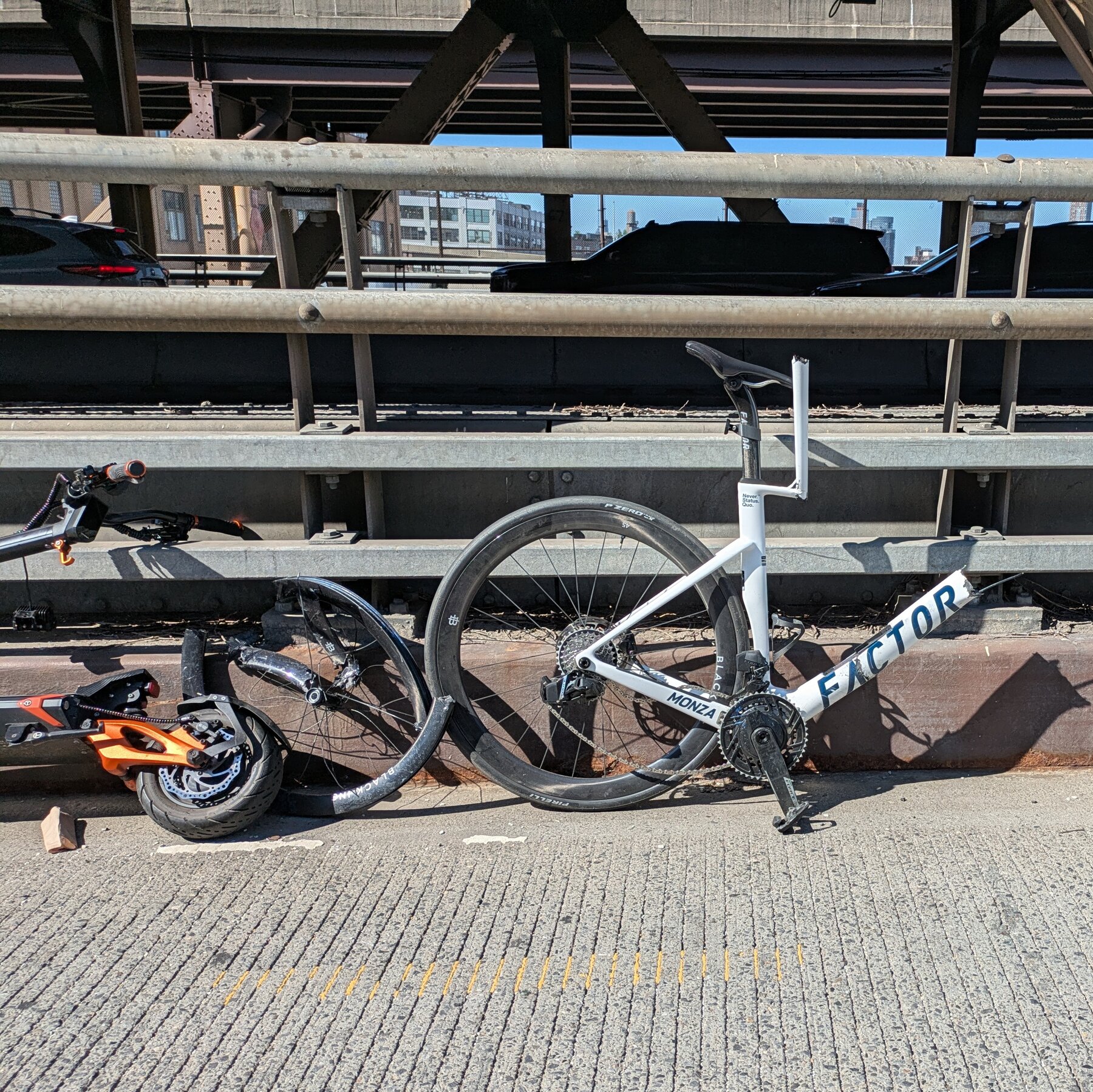 Scooter Rider and Cyclist Are Killed in Head-On Crash on N.Y.C. Bridge