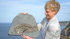 Mountaineer who began fossil hunting after near-death experience discovers rare 'sea dragon'