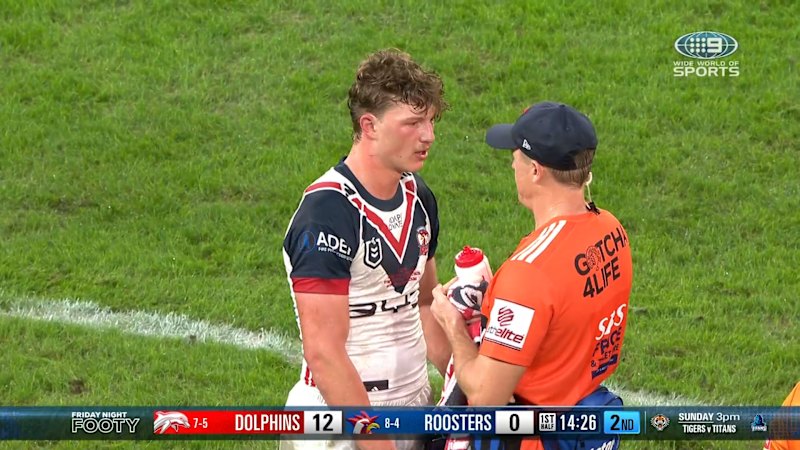 Roosters debutant knocked out