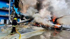 Four dead and several injured after massive Russian strikes across Ukraine