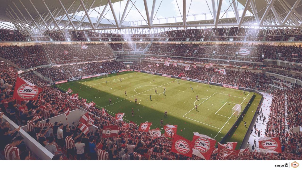 PSV wil Philips Stadion uitbreiden tot mogelijk grootste van Nederland