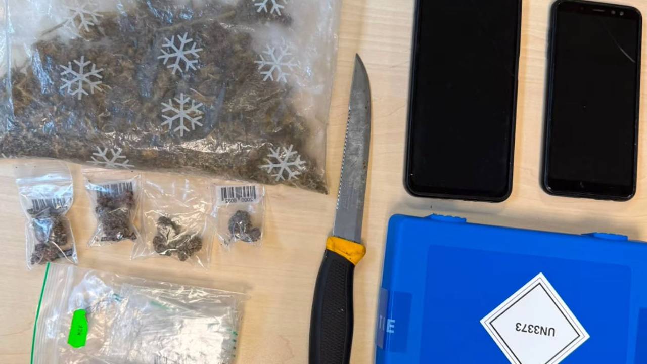 Automobilist rijdt onder invloed met been uit het raam, politie grijpt in