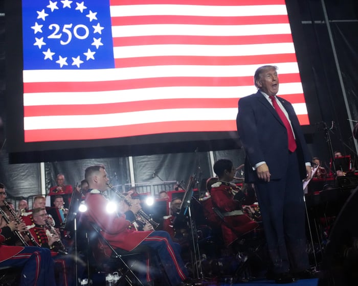 Trump hijacks America at 250 celebrations – podcast