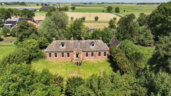 Verbouwing levert verrassende ontdekking op in voormalig armenhuis Tjamsweer