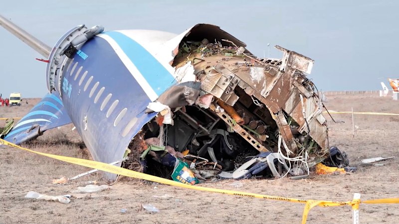 Putin says Russian air defences downed Azerbaijani passenger jet last year