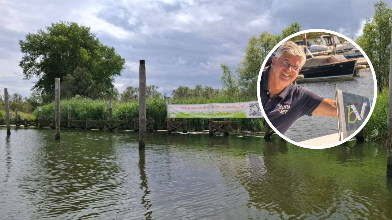Verrotte steiger in Biesbosch weer toegankelijk door vrijwillige vaartaks