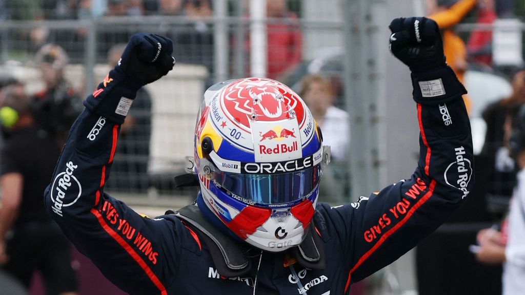 Verstappen ongenaakbaar op stratencircuit in Azerbeidzjan, WK-leider Piastri valt uit