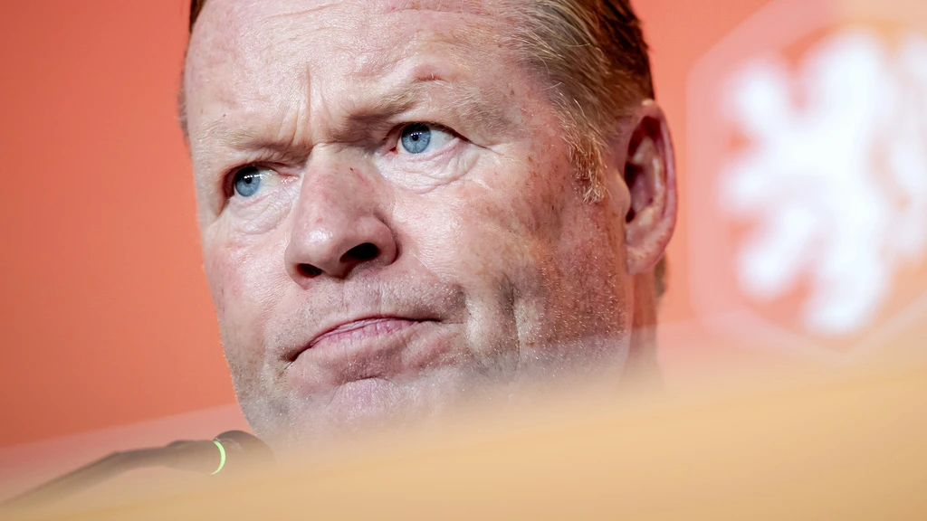 Koeman bracht Oranje eerst terug aan de top en blonk daarna uit in voorzichtigheid