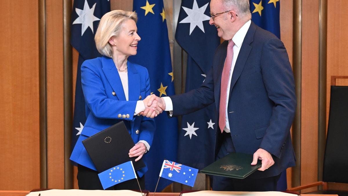 EU and Australia agree on text of free trade pact, announce a new defence partnership