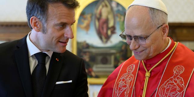 Macron and Pope Leo XIV call for Middle East dialogue