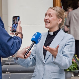 Thelma Schoon (30) is gewijd tot priester in de oud-katholieke kerk. ‘Ik bereik nu geen superstatus of zo’