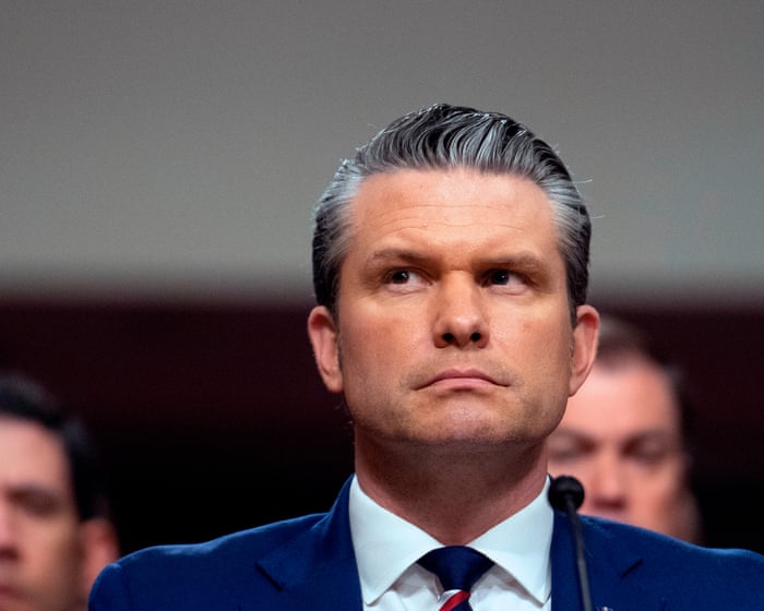 ‘An unauthorized war’: Democratic senators grill Pete Hegseth on US war with Iran – live