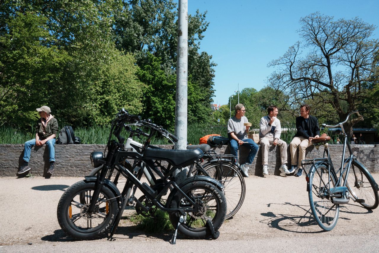 Nog één dag, dan is het Vondelpark verboden terrein voor fatbikes. ‘Ik wist het niet, dank je <b>brother</b>!’