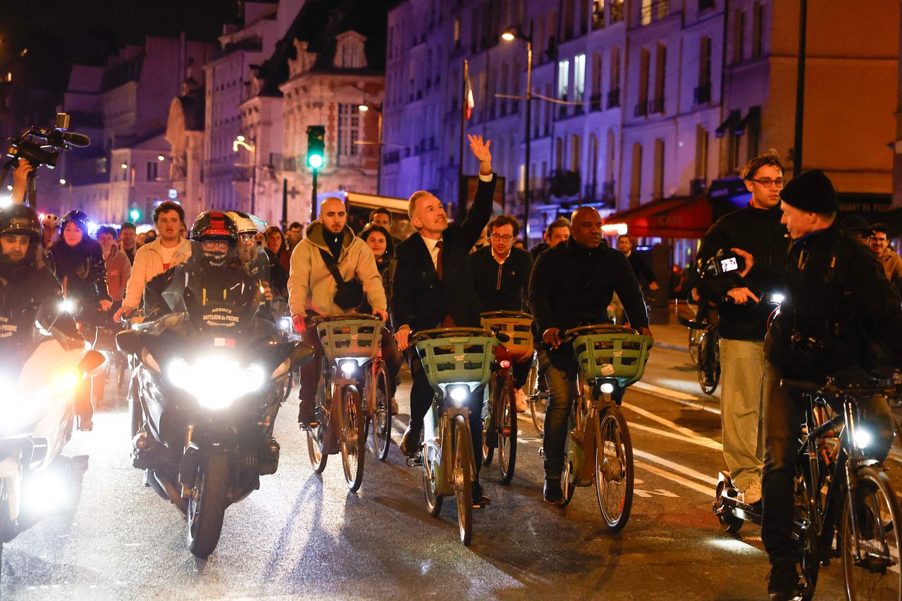 Parijs, Marseille en Lyon blijven links. Radicaal-rechts wint terrein, maar grote winst blijft uit